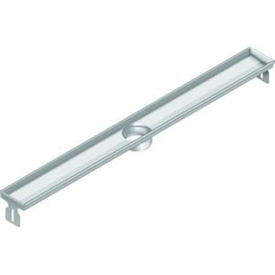 Aco Flexdrain e caniveau de douche avec bride 78,7x8,7cm acier inoxydable