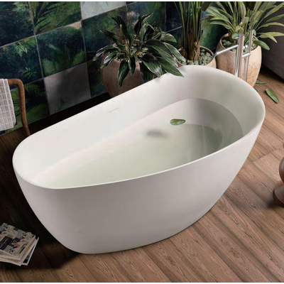 Royal plaza Garni baignoire autoportante 170x78cm blanc mat