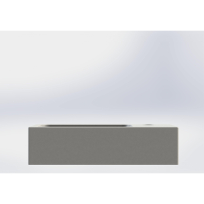 Royal plaza Person lave-mains 40x20cm 1 trou de robinet D s/surverse blanc mat