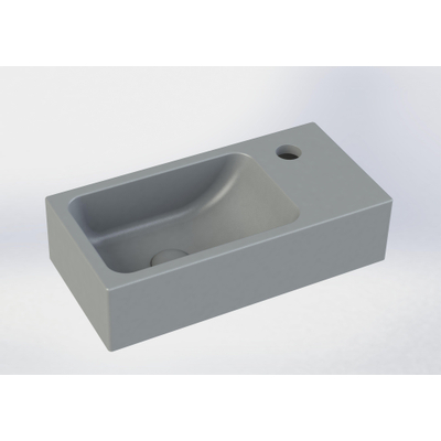 Royal Plaza Person Lave-mains 40x20x10cm rectangulaire droite Gris béton