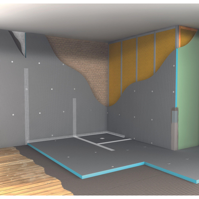 Plaque de construction Wedi 2600x600x40mm