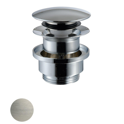 Royal plaza Thetis bonde de lavabo pop up 1 1/4" brossé 01