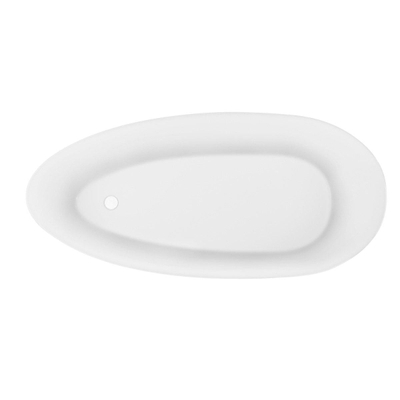 Royal plaza Garni baignoire îlot 170x78cm blanc mat