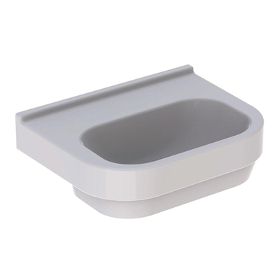 Geberit 300 Basic wastafel - zonder kraangat - zonder overloop - 50x38x18.5cm - wit