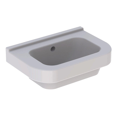 Geberit 300 Basic fontein - zonder kraangat - met overloop - 36x25x15cm - wit
