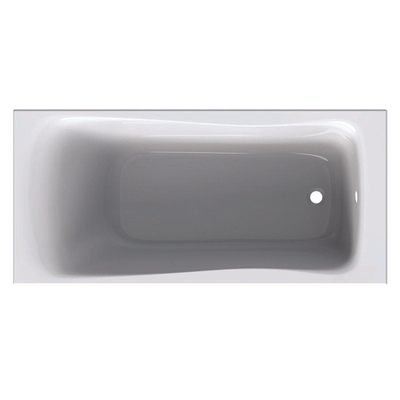 Geberit Renova bain plastique acrylique rectangulaire 160x75cm blanc