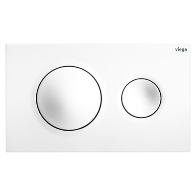 Viega Visign for style 20 panneau de commande prevista 13x22cm plastique blanc alpin