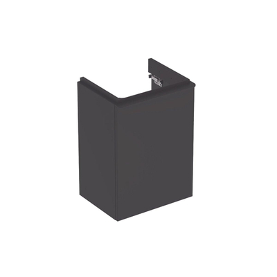 Geberit Smyle fonteinkast - 1 deur - 44cm - lava mat antraciet