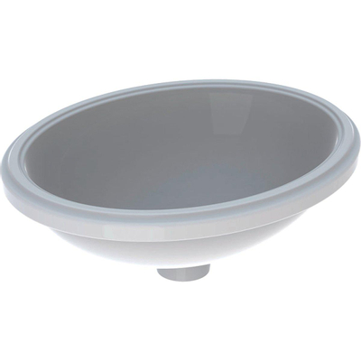 Geberit VARIFORM onderbouwwastafel - 48x42cm - zonder kraangat - zonder overloop - wit