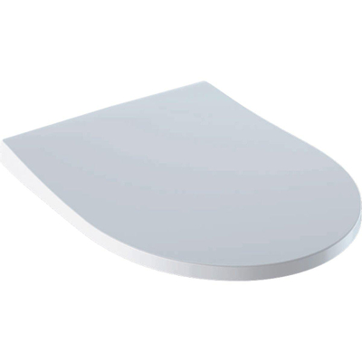 Geberit ICon wc-zitting - met softclose en quickrelease en topfix Duroplast - glans wit
