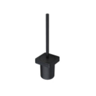 Geesa Frame Brosse de toilettes avec support Noir (tête de brosse noire)