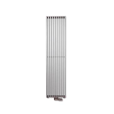 Vasco Zana ZV-1 designradiator verticaal enkel 1600x624mm 1539W - aansluiting 1188 wit OUTLETSTORE
