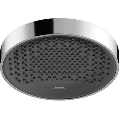 Hansgrohe Rainfinity douche de tête 25cm avec bras plafonnier brossé noir chrome