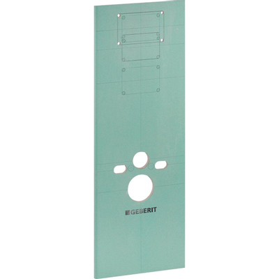 Geberit Duofix gipsplaat - 130x46x1.8cm - voor wandcloset