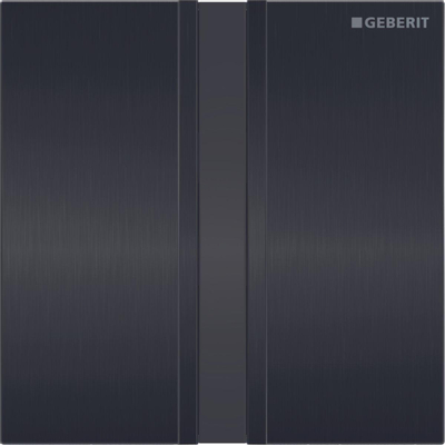 Geberit Type 50 ur-systeem 230V easy-to-clean zwart chroom geborst