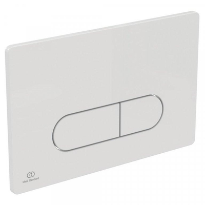 Plaque de déclenchement mécanique blanche Ideal Standard Oleas