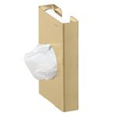 Geesa Nemox Support pour sachets hygiéniques Or brossé