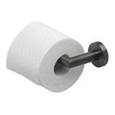 Geesa Nemox Toiletrolhouder / Reserverolhouder Zwart metaal geborsteld