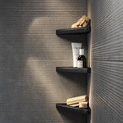 Geesa Frame Étagère d'angle Noir