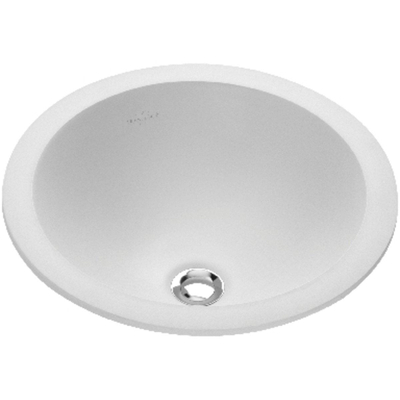 Villeroy & Boch Loop inbouwwastafel O39cm met overloop wit