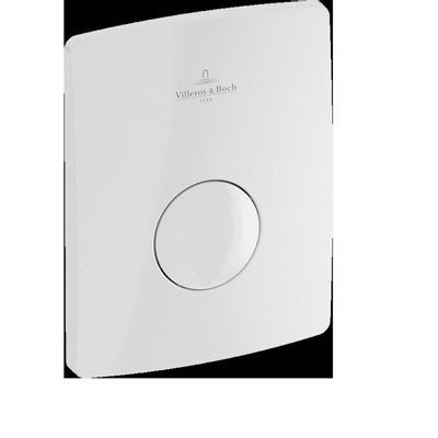 Villeroy & Boch Viconnect urinoir afdekplaat handbediend - 12.6x16.2cm - glans wit