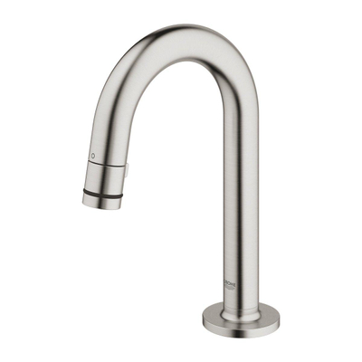 Grohe Universal Toiletkraan - hoge C-uitloop - Supersteel (RVS)