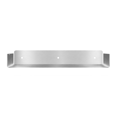 Looox Colour Shelf Special étagère encastrée 80x10cm inox brossé