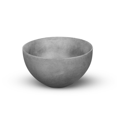 Looox Ceramic raw Sink Small Waskom / fontein 23cm donker grijs