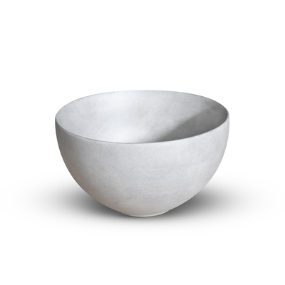 Looox Ceramic raw Sink Small Waskom / fontein 23cm licht grijs
