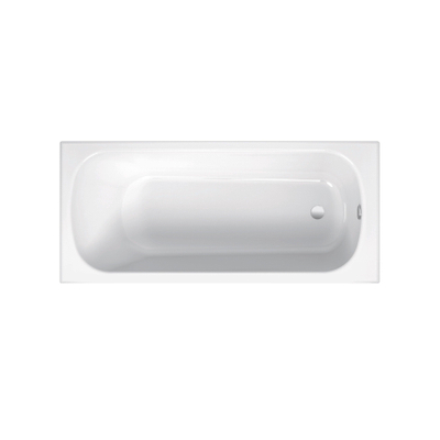 BetteFormbad plaatstaal diandig rechthoekig170x75x42cmz. potenwit