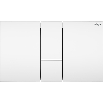 Viega Prevista bedieningsplaat Visign for Style 24 13x22cm kunststof alpine wit