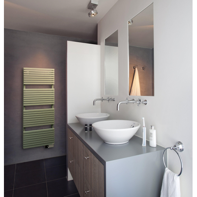 Vasco Carré CB-EL-BL radiateur design électrique avec soufflerie 1137x500mm, 750W blanc