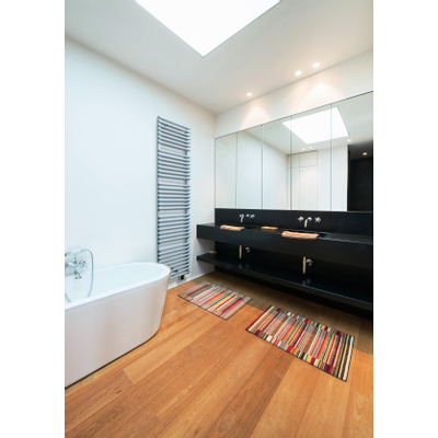 Vasco Agave HR-EL-BL radiateur électrique - 150.1x50cm - avec soufflerie 26/500 - 750W - 9016 blanc