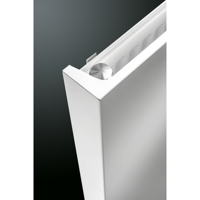 Vasco Niva Lak N2L1 Radiateur design vertical double 202x62cm 2091watt raccord 1188 noir à relief