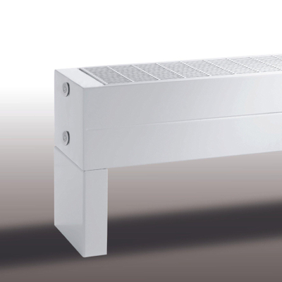 Vasco Primula P2 plinthe radiateur 2800x130mm 2475W RAL 9016
