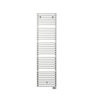 Vasco Agave Elektrische radiator 50x187.4cm 1000Watt met blower 9005 zwart