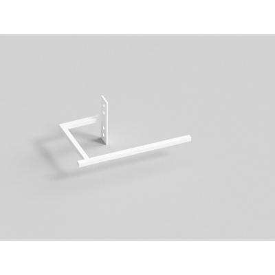 Vasco Niva S barre porte-serviettes short pour Niva S blanc structuré