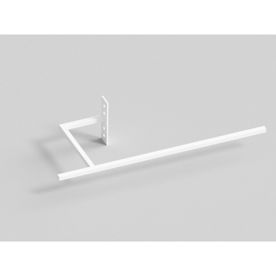 Vasco Niva S handdoekbeugel long tbv Niva S wit structuur