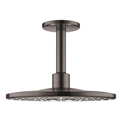 GROHE Rainshower SmartActive 310 Hoofddouche - 31cm - 2 straalsoorten - plafondarm 14.2cm - hard graphite
