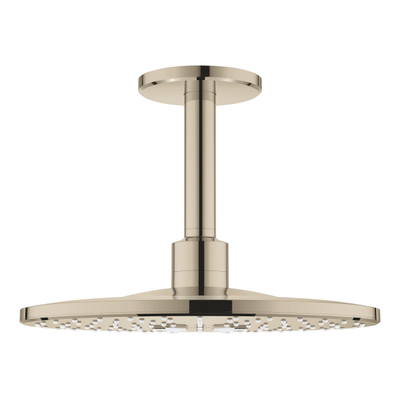 GROHE Rainshower SmartActive 310 Hoofddouche - 31cm - 2 straalsoorten - plafondarm 14.2cm - nikkel