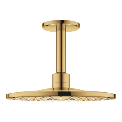 GROHE Rainshower SmartActive 310 Douche de tête - 31cm - 2 types de jets - bras de plafond 14,2cm - cool sunrise