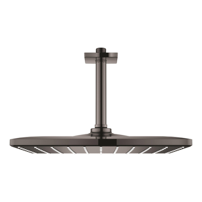 Grohe Rainshower SmartActive 310 Cube Hoofddouche - 31x 31cm - 1 straalsoort - plafondarm 14.2cm - hard graphite (antraciet)