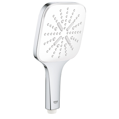 GROHE Rainshower SmartActive douchette à main cube 13cm 3 jets Moon White Blanc