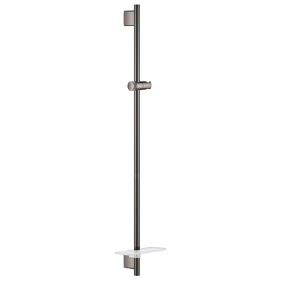Grohe Rainshower SmartActive Glijstang - 90cm - met zeepschaal - hard graphite (antraciet)