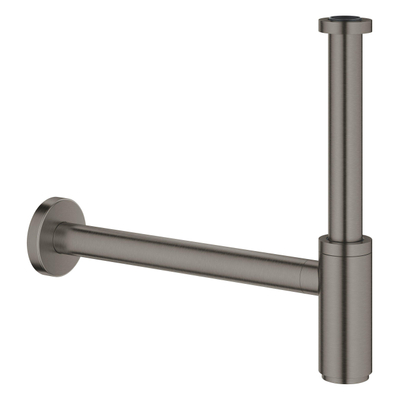 GROHE siphon design 1 1/4 minimaliste hard graphite brossé