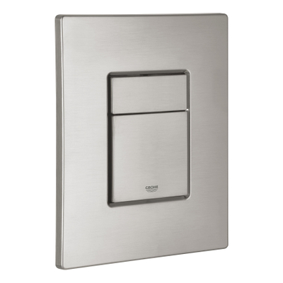 Grohe Skate Cosmopolitan Bedieningsplaat - dualflush - horizontaal/verticaal - kunststof - Supersteel (RVS)