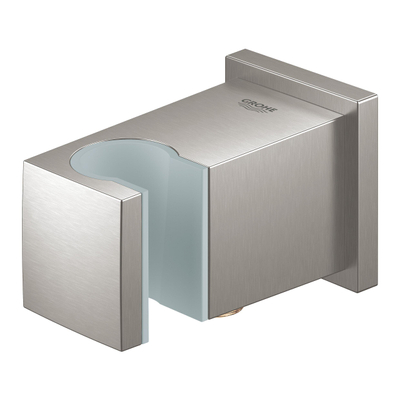 GROHE Euphoria Cube coude d’alimentation mural avec support mural supersteel