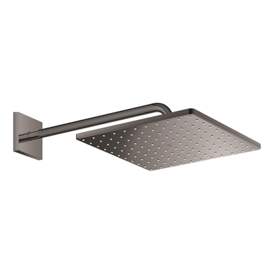 Grohe Rainshower SmartActive 310 Cube Hoofddouche - 31x 31cm - 1 straalsoort - wandarm 42.2cm - hard graphite (antraciet)