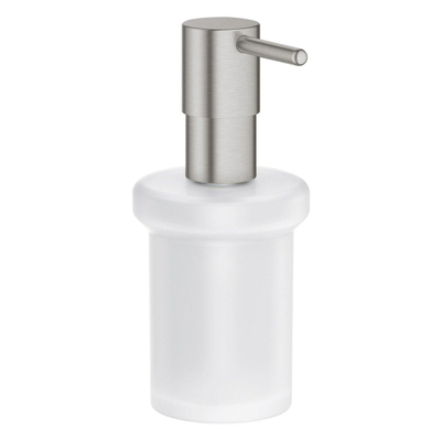 GROHE Essentials zeepdispenser glas zonder houder supersteel