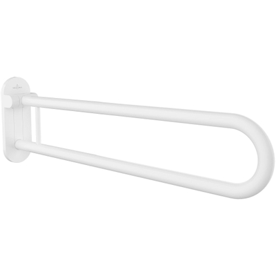 Villeroy & Boch Vicare barre d'appui 75cm - repliable blanc